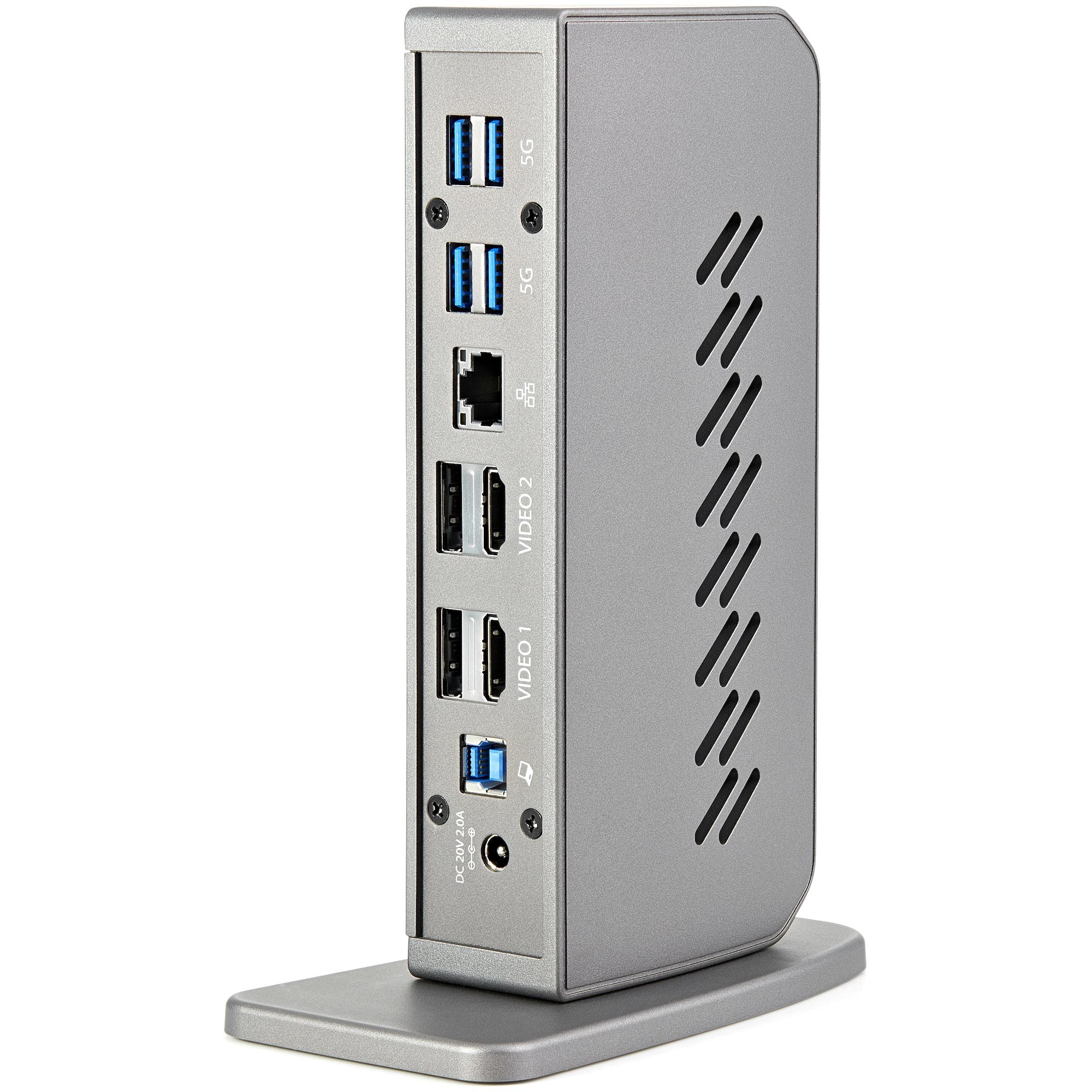 StarTech.com DK30A2DHU station d'accueil Avec fil USB 3.2 Gen 1 (3.1 Gen 1) Type-B Noir, Gris - Image 3