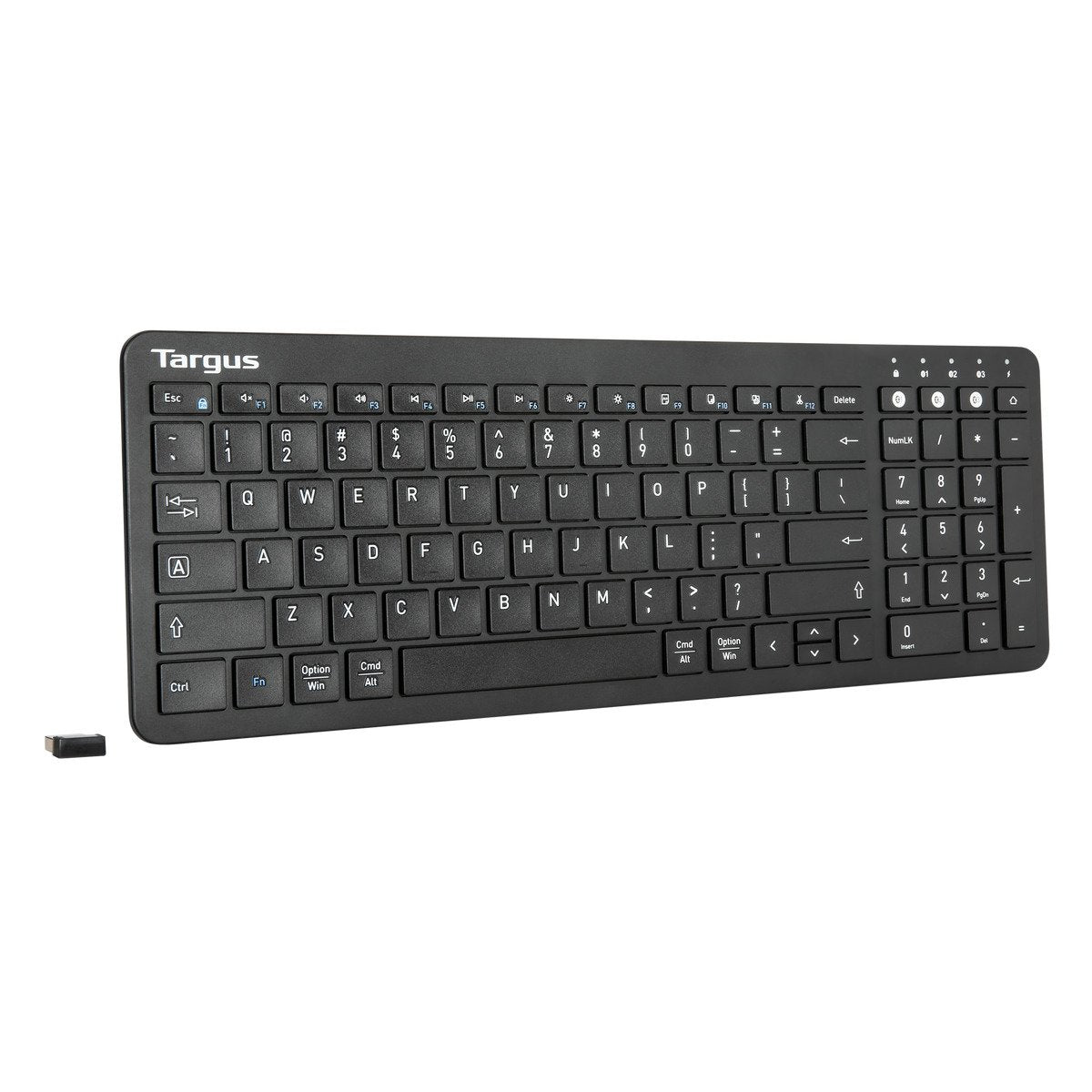 Targus AKB863US clavier RF sans fil + Bluetooth QWERTY US International Noir - Image 4