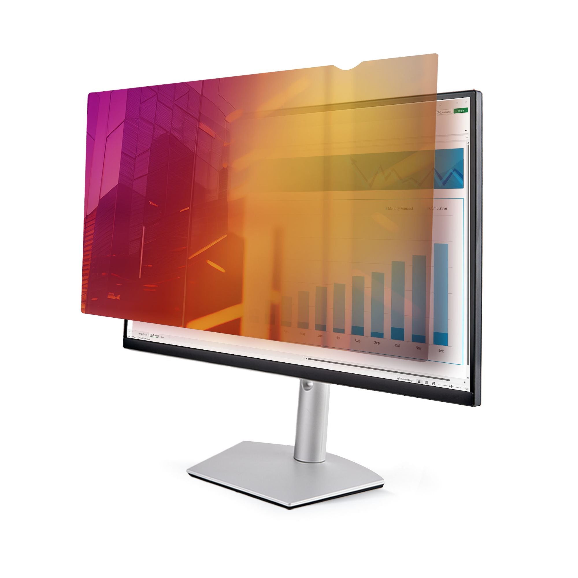 StarTech.com 2469G-PRIVACY-SCREEN filtre anti-reflets pour écran et filtre de confidentialité 61 cm (24") Moniteur Filtre de confidentialité sans bords pour ordinateur - Image 1