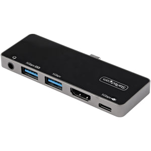 StarTech.com DKT30ICHPD station d'accueil Avec fil USB 3.2 Gen 1 (3.1 Gen 1) Type-C Noir, Argent - Image 1