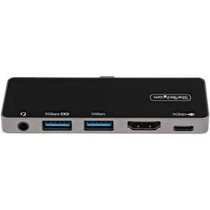 StarTech.com DKT30ICHPD station d'accueil Avec fil USB 3.2 Gen 1 (3.1 Gen 1) Type-C Noir, Argent - Image 3