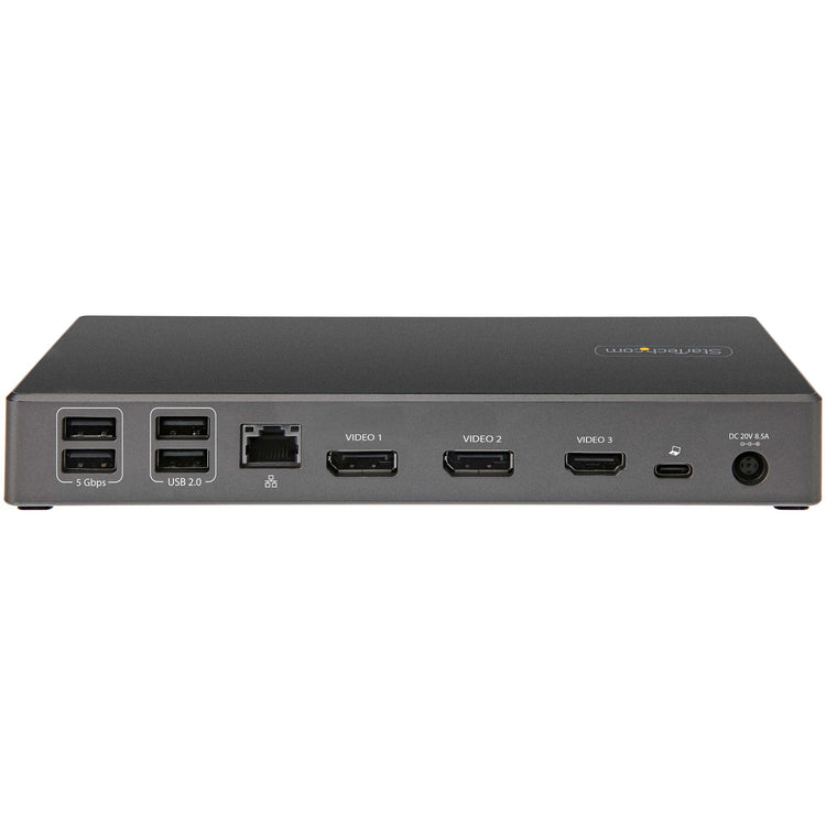 StarTech.com DK31C2DHSPD station d'accueil Avec fil USB 3.2 Gen 2 (3.1 Gen 2) Type-C Noir, Gris - Image 6
