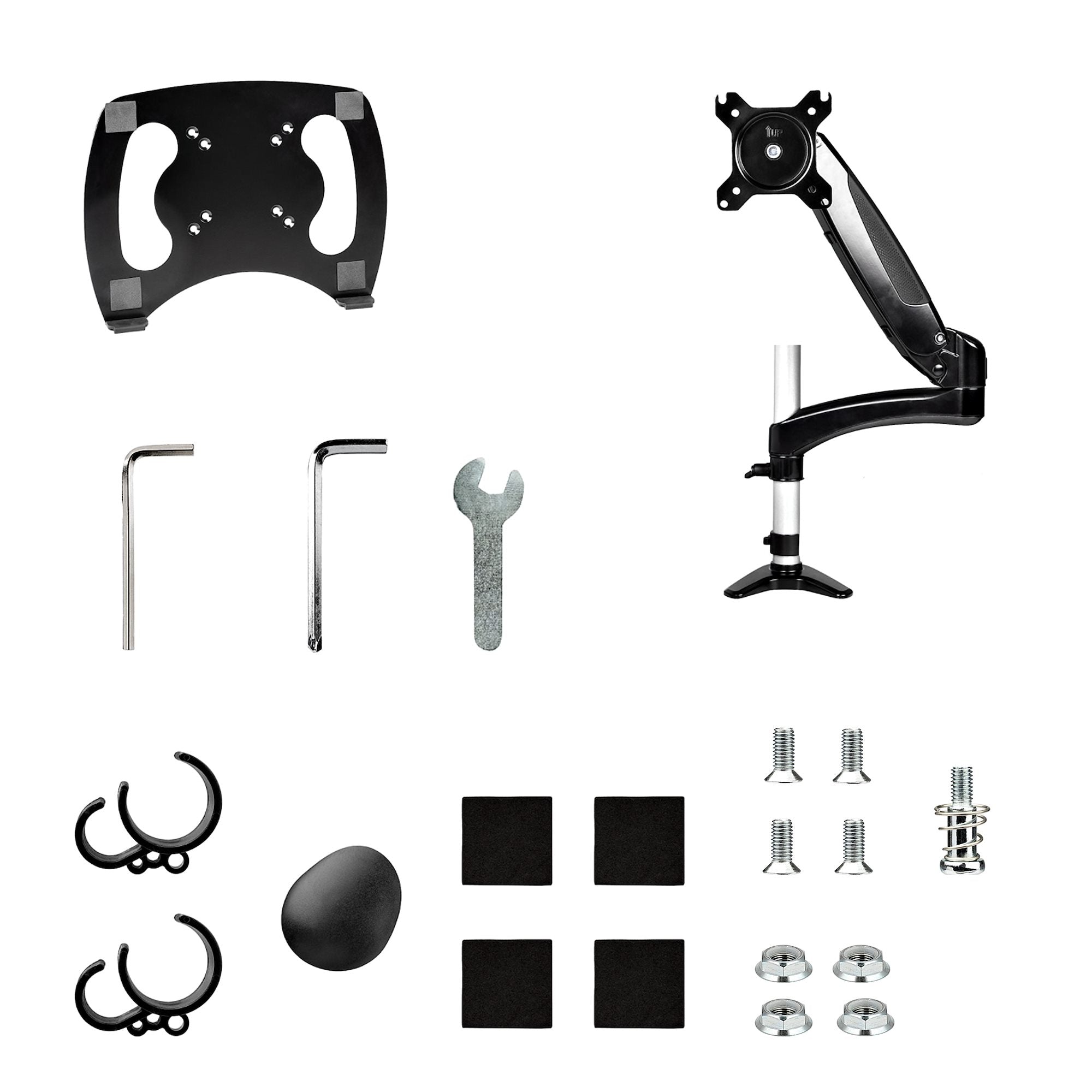 StarTech.com ARMUNONB1 Support de livres Laptop et bras pour écran Noir - Image 17