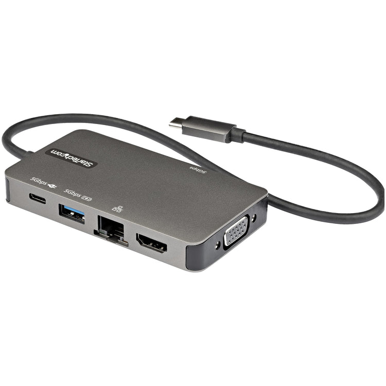 StarTech.com DKT30CHVPD2 station d'accueil USB 3.2 Gen 1 (3.1 Gen 1) Type-C Noir, Gris - Image 1