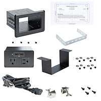 StarTech.com KITBZPOWNA Passerelle de conférence audio AV Noir - Image 10