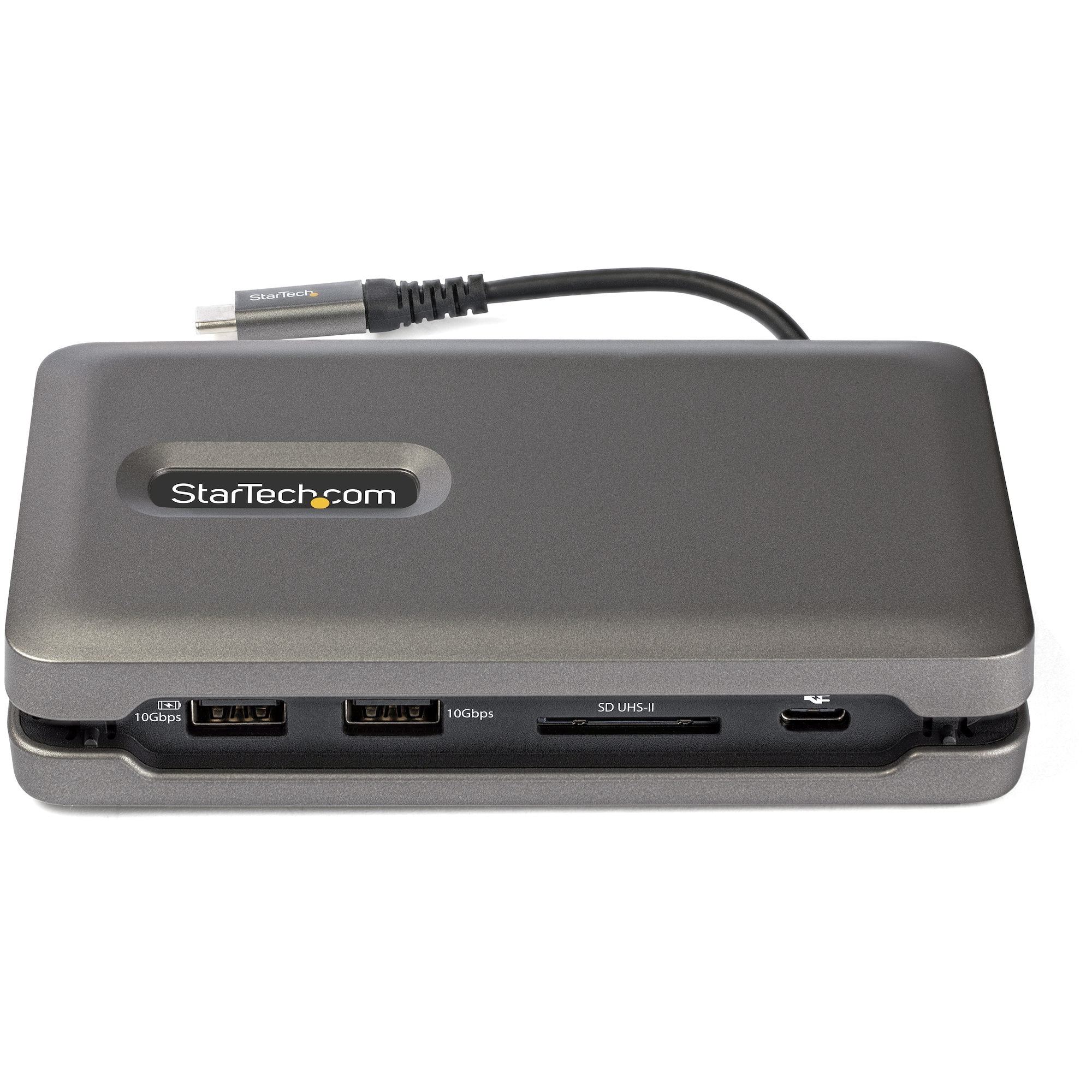 StarTech.com DKT31CSDHPD3 station d'accueil Avec fil USB 3.2 Gen 2 (3.1 Gen 2) Type-C Gris - Image 3