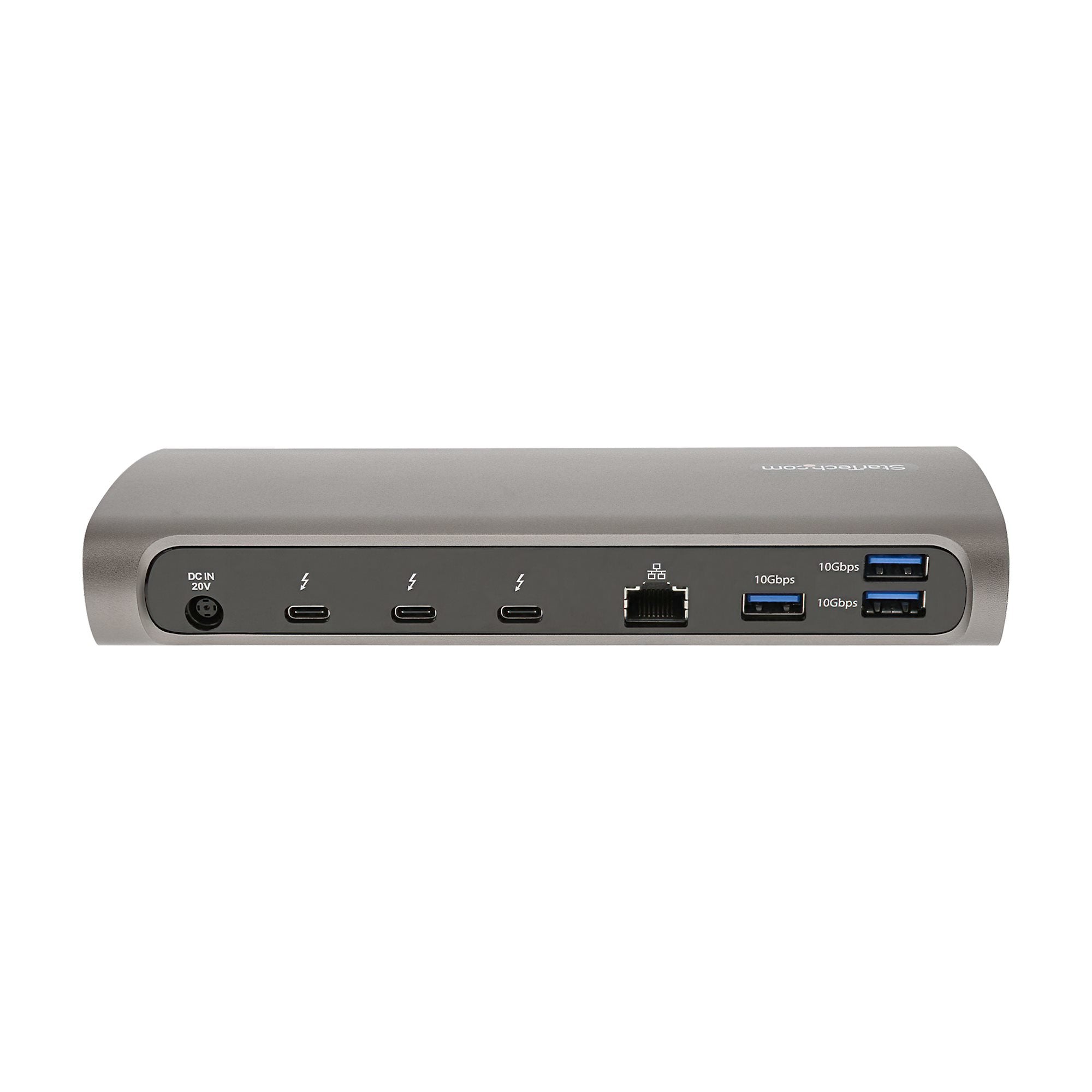 StarTech.com TB4CDOCK station d'accueil Avec fil Thunderbolt 4 Noir, Gris - Image 3