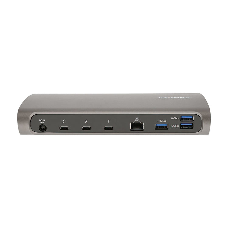 StarTech.com TB4CDOCK station d'accueil Avec fil Thunderbolt 4 Noir, Gris - Image 3