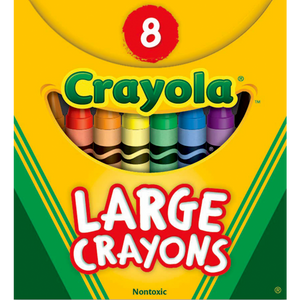 8 Grands Crayons (Anglais Seulement)