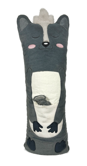 manimo® sleepies™ – Pétunia la Mouffette : Peluche Sensorielle Lestée & Aide au Sommeil (1,3 kg)