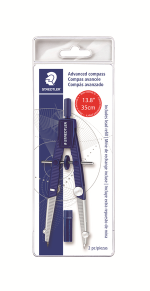 550-WP01A602 STAEDTLER-Mars Limited COMPAS 6 pouces réglage micrométrique