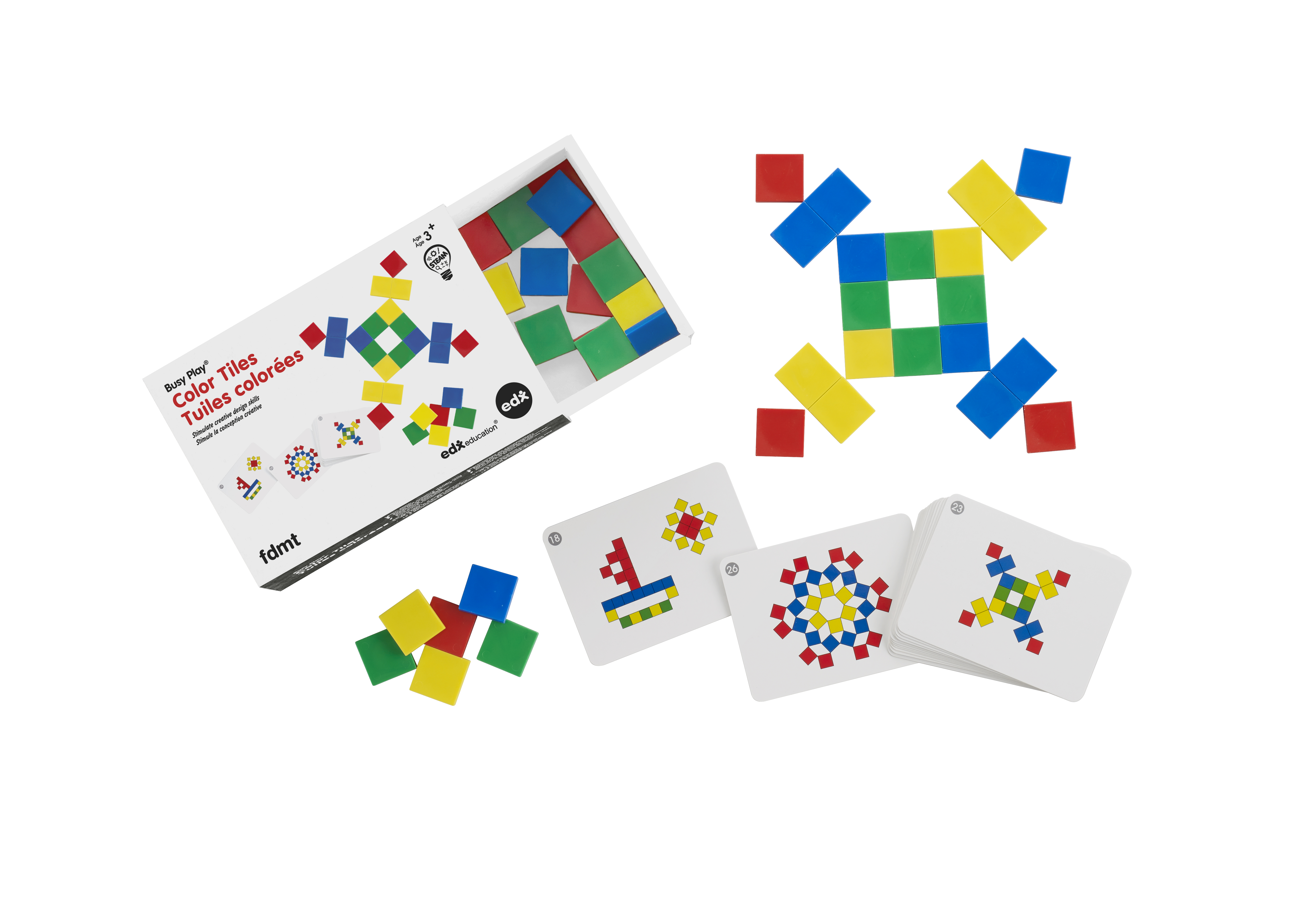 Tuiles de Couleurs Jeu Actif
