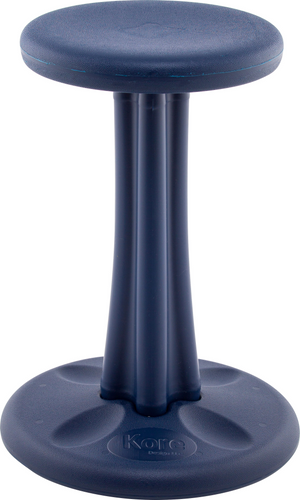 Tabouret oscillant Kore 47 cm, Bleu foncé