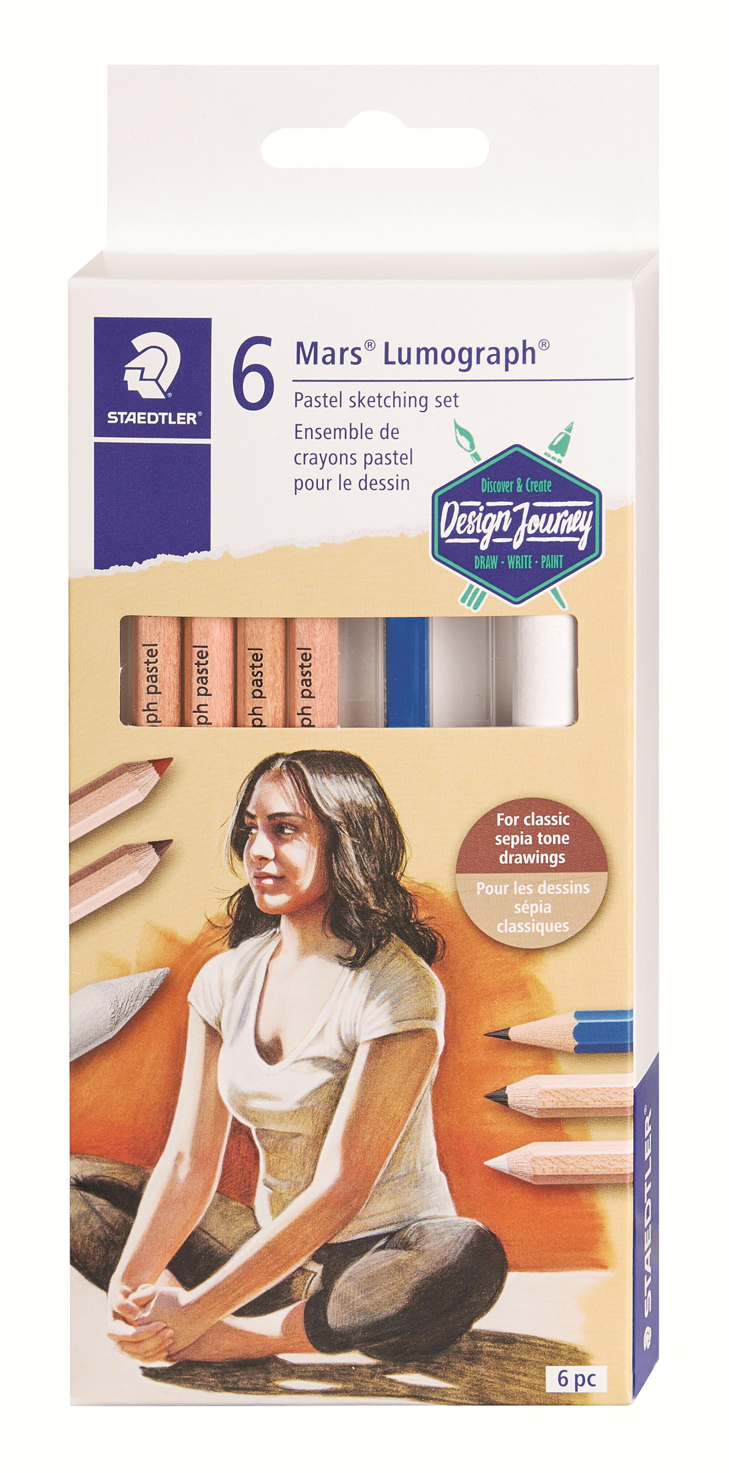 Lot mixte - Classique extensible, 6 pièces