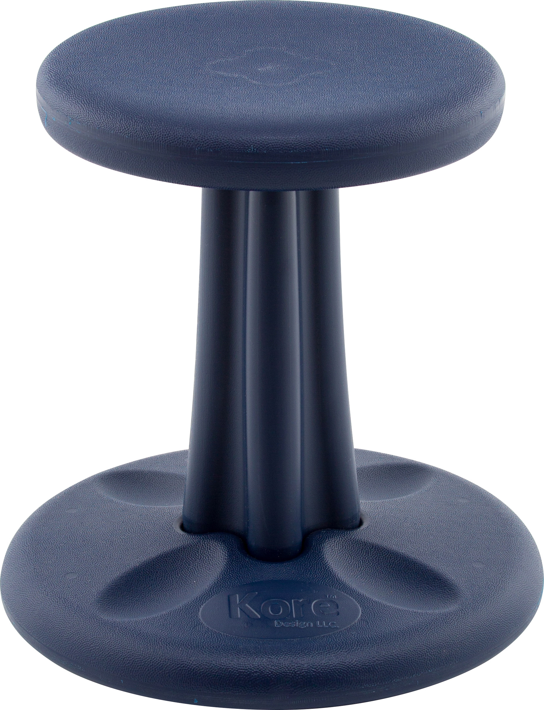 Kore Tabouret Oscillant 36 cm, Bleu Foncé