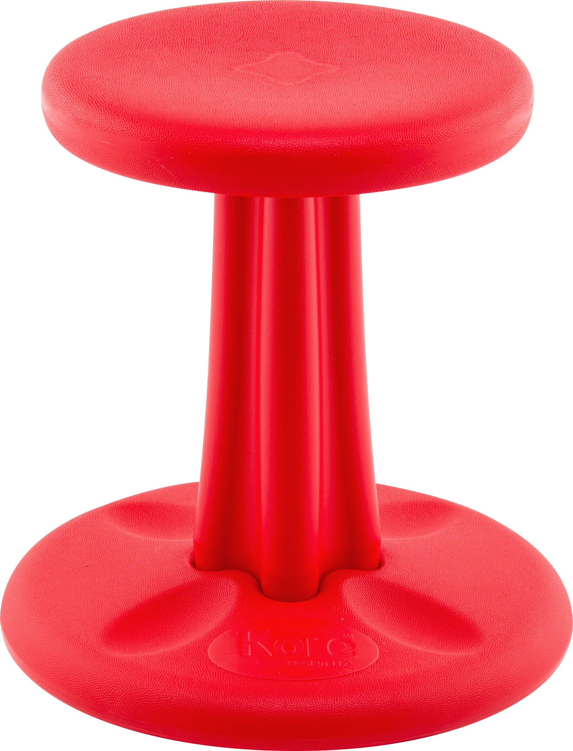 Kore Tabouret oscillant 36 cm, Rouge