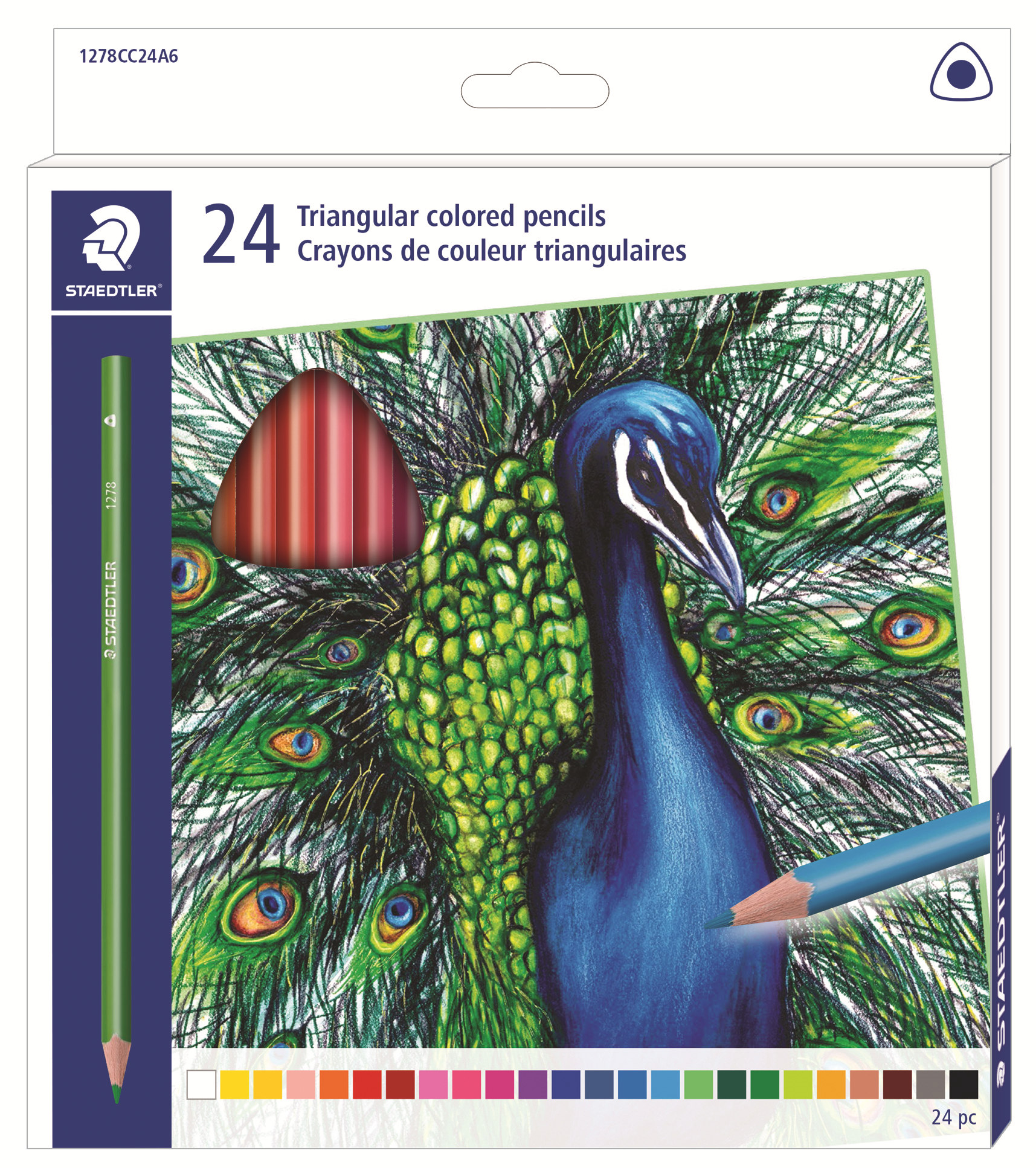 1278CC24A6 STAEDTLER-Mars Limited Crayon de couleur triangulaire 3mm