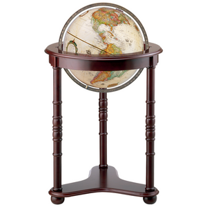 Westminster, Globe terrestre sur pied, style océanique ancien, 16"/40,5 cm de diamètre