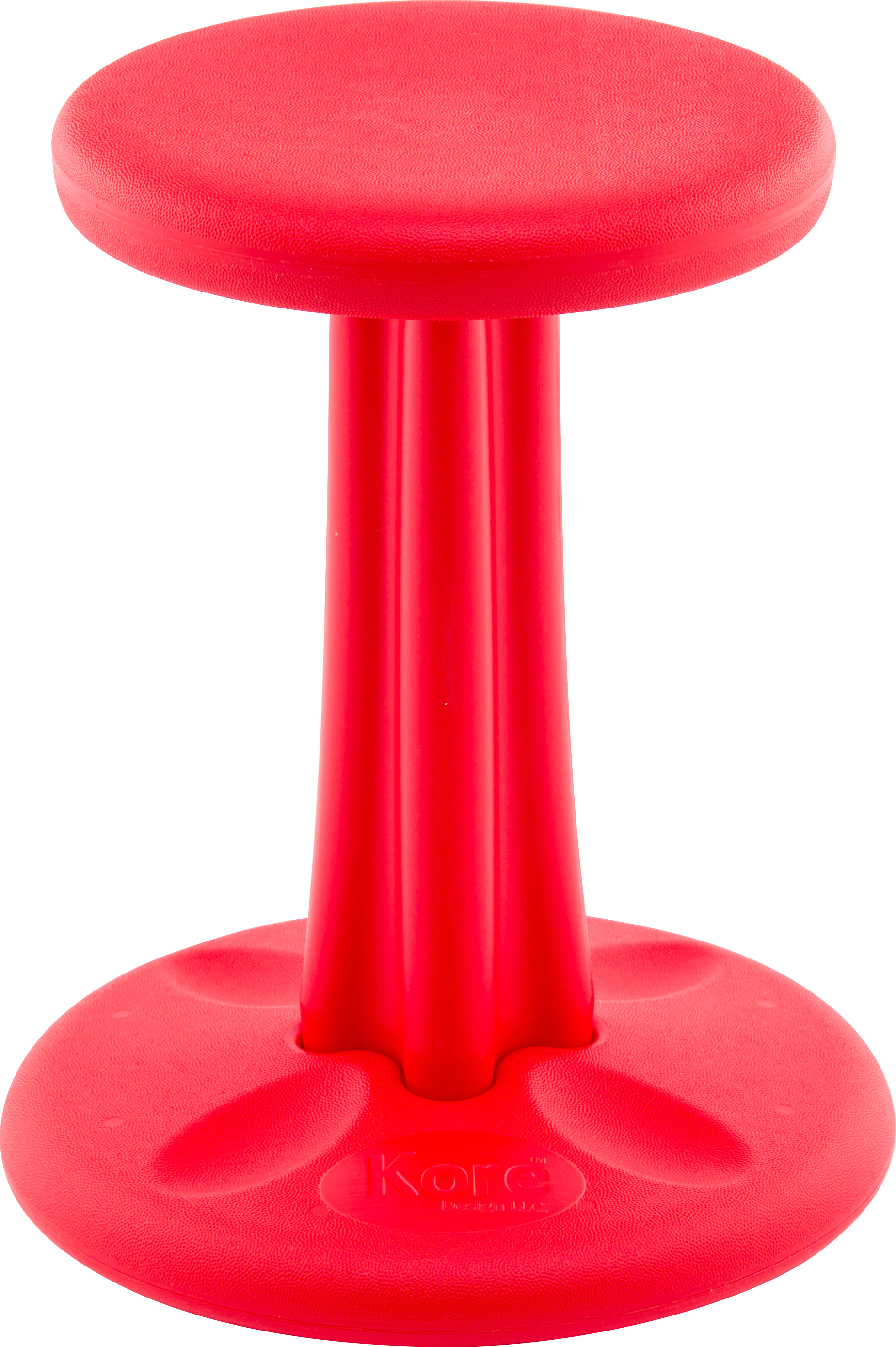 Kore Tabouret oscillant 40 cm, Rouge