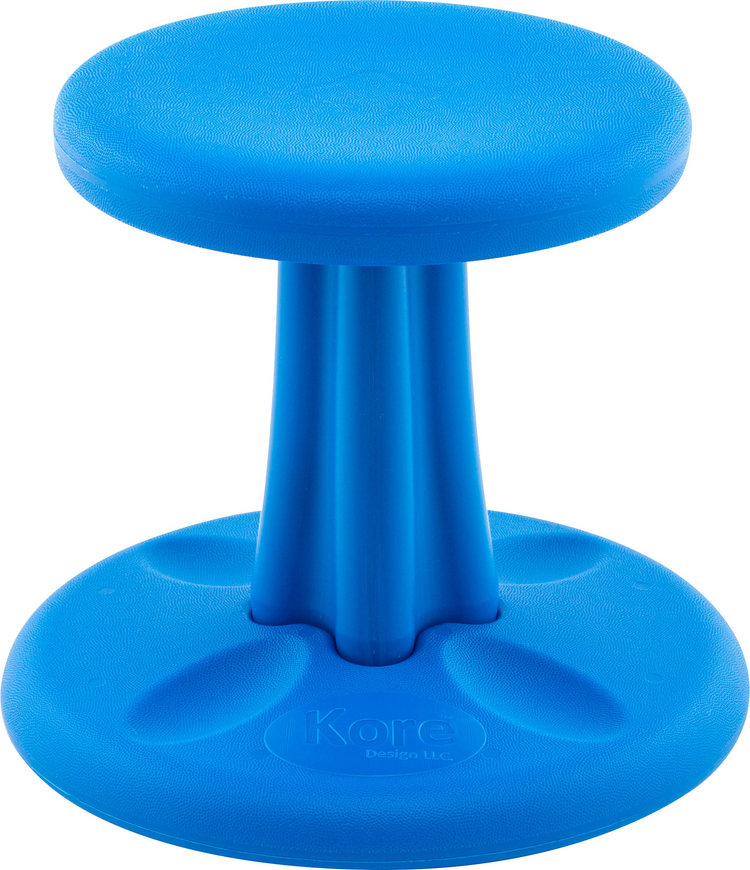 Tabouret à bascule Kore 30 cm, Bleu