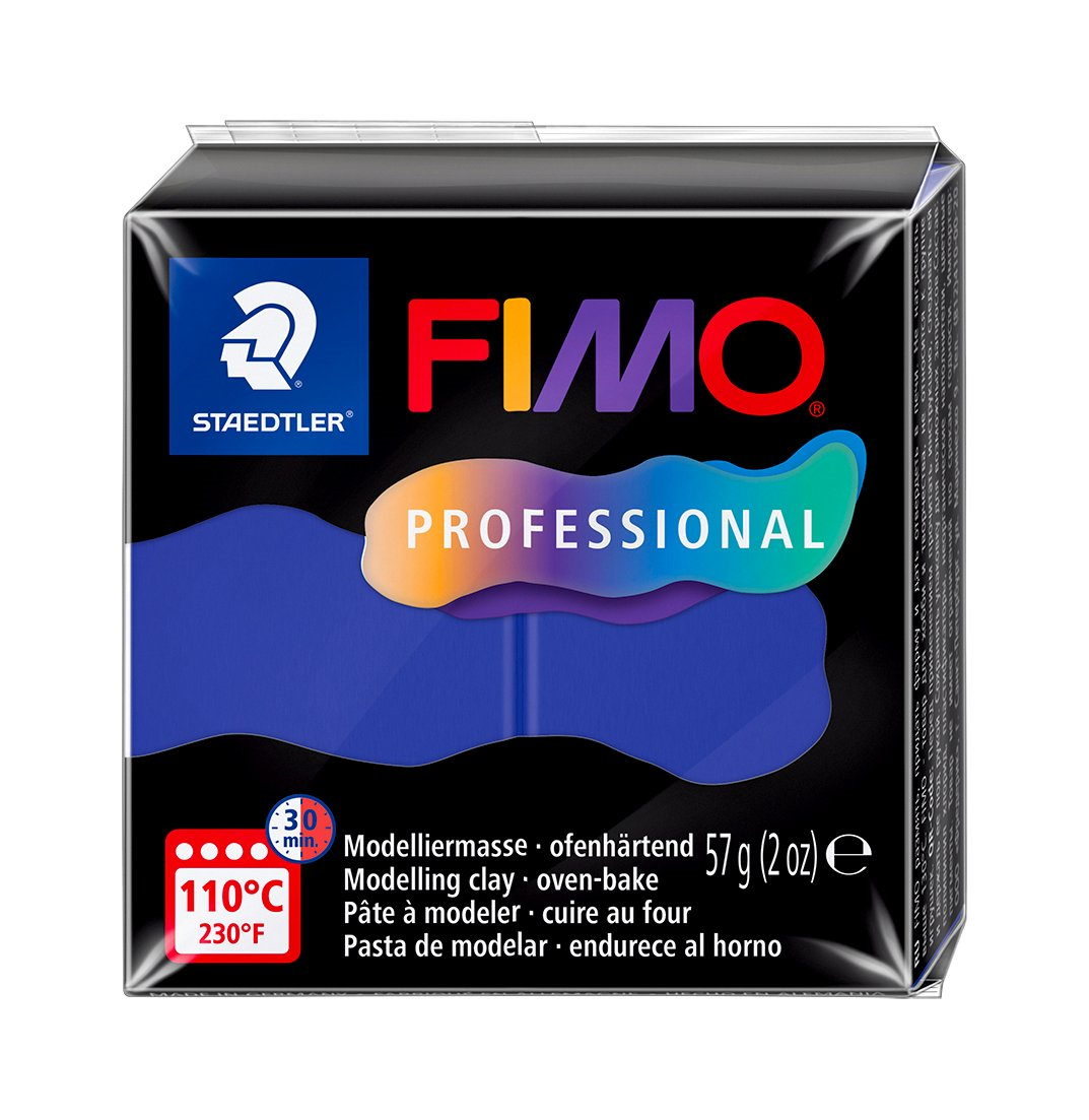Pâte à modeler Fimo Professional Bleu roi 57g (2 oz)