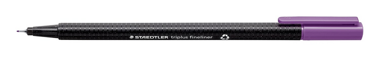 Feutre fin triplus 0,3 mm lilas