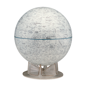 Globe de Bureau Lune de 12 po / 30 cm de Diamètre (Anglais)