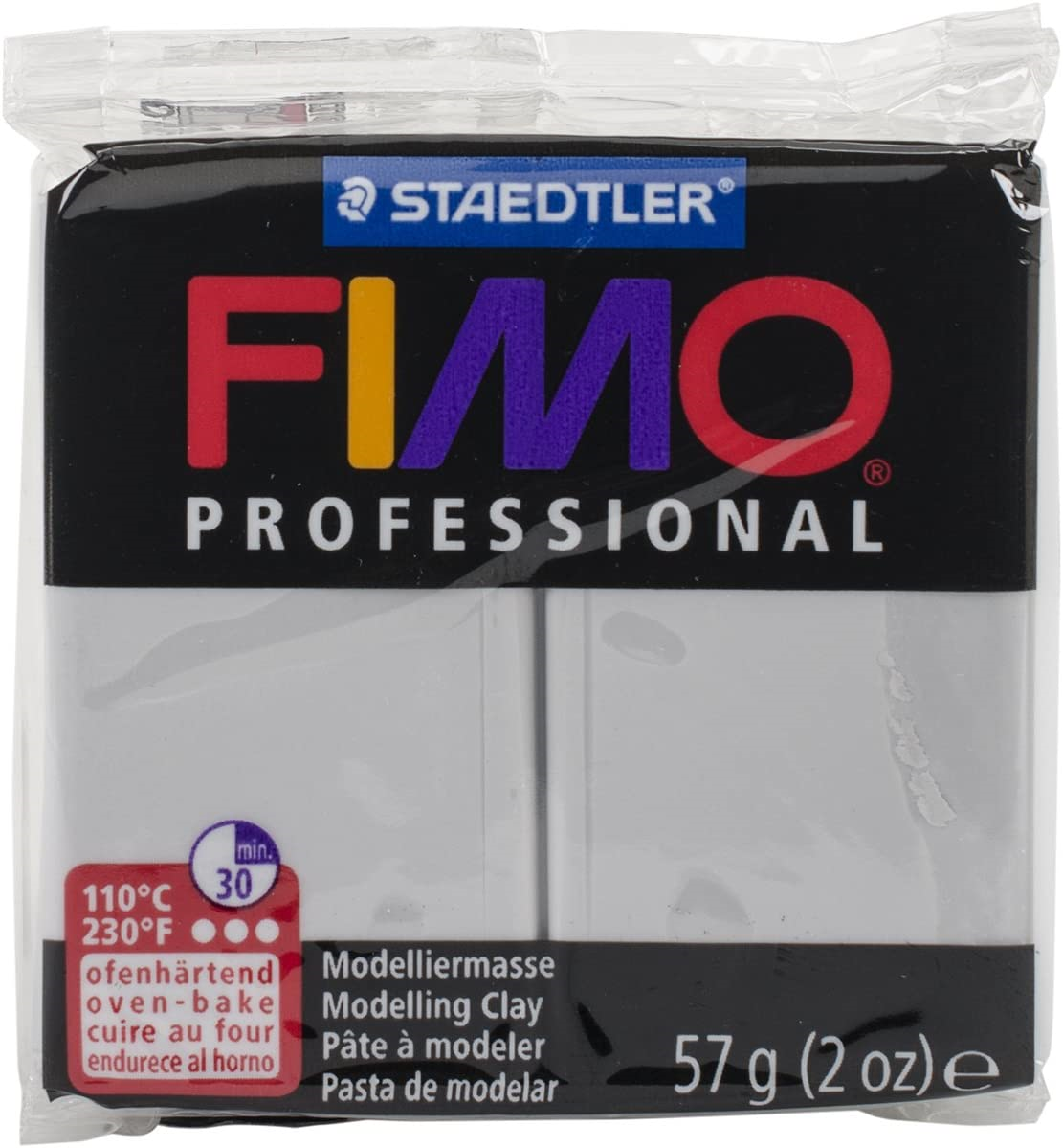Pâte à modeler Fimo Professional Gris Dauphin 57g (2 oz)