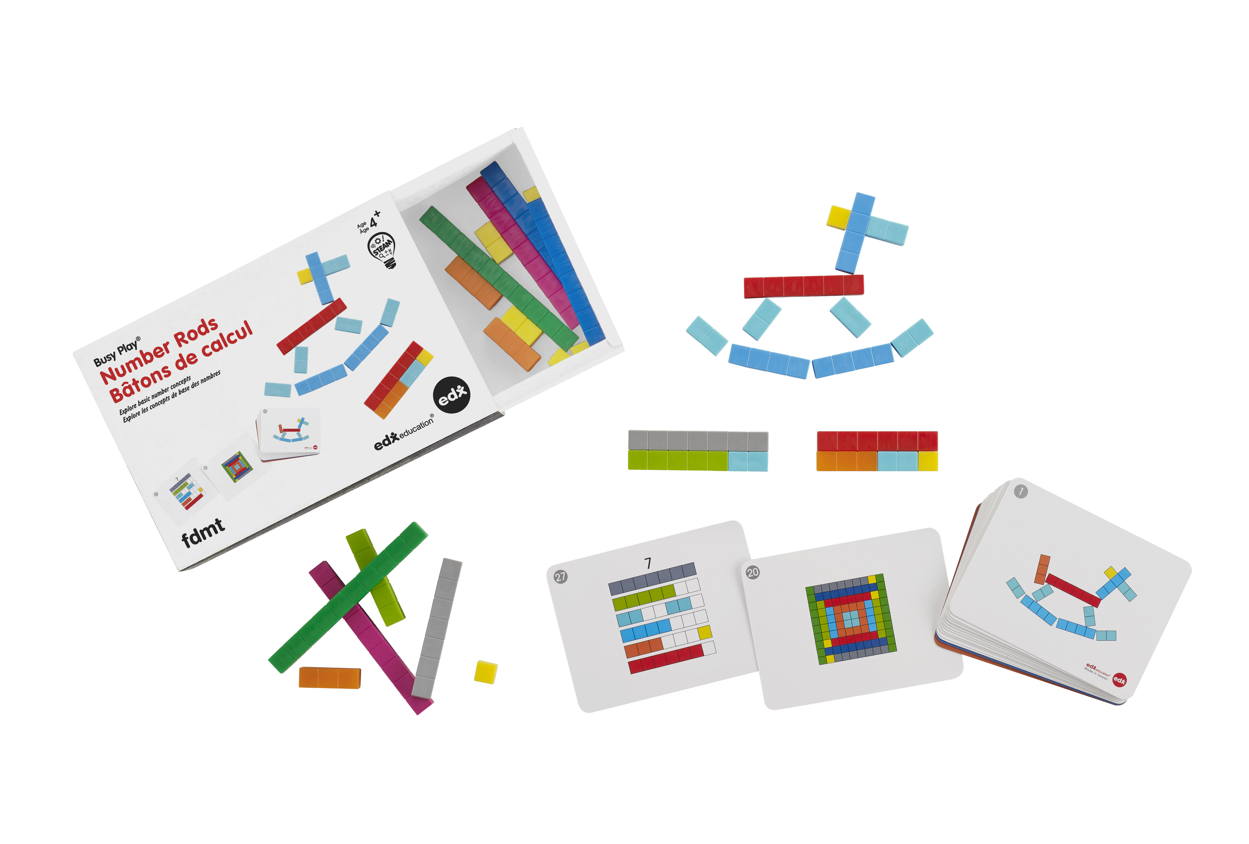 Réglettes de nombres Busy Play