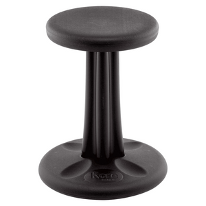 Kore Tabouret oscillant 40 cm, Noir