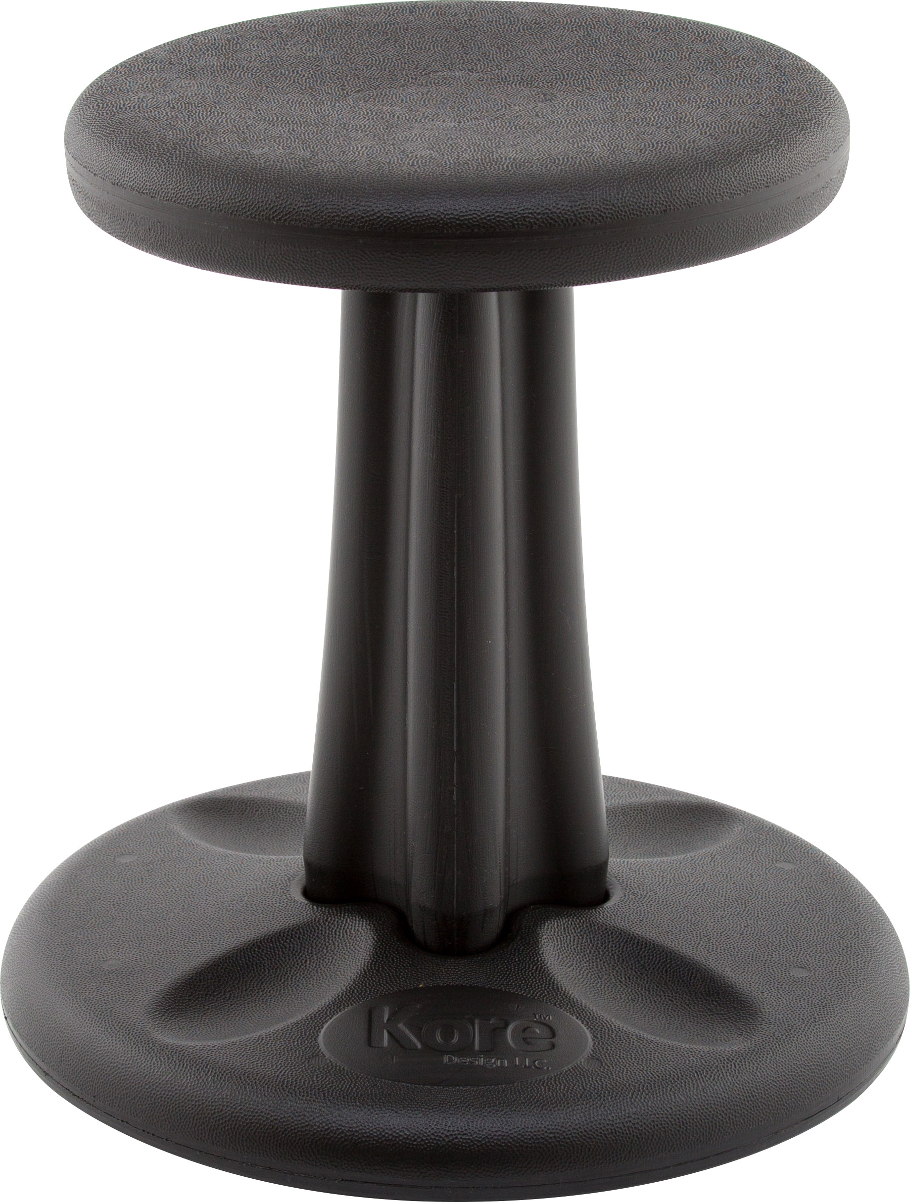 Tabouret oscillant Kore 36 cm, Noir