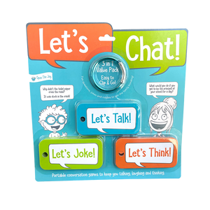 Discutons ! Cartes de conversation portables - Version anglaise