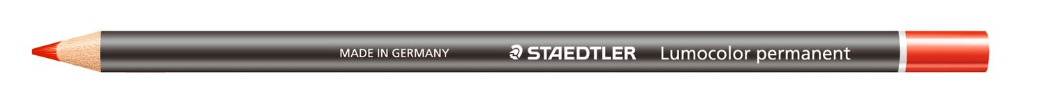 Lumocolor® permanent glasochrom Marqueur sec étanche - Rouge