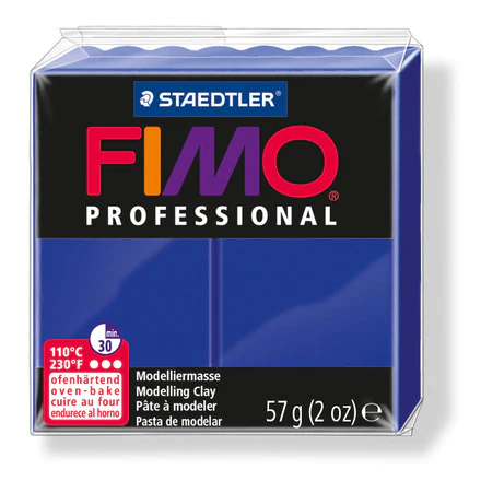 Pâte polymère Fimo Professionnel Outremer 57g (2 oz)