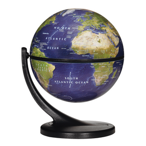Replogle Satellite Wonderglobe 4,3"/10,9 cm de diamètre Globe de bureau Océan Bleu (Anglais)