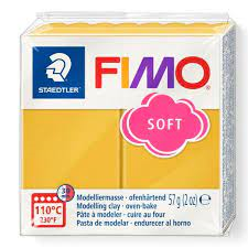 Pâte polymère Fimo Soft Mango Caramel 57g (2 oz)