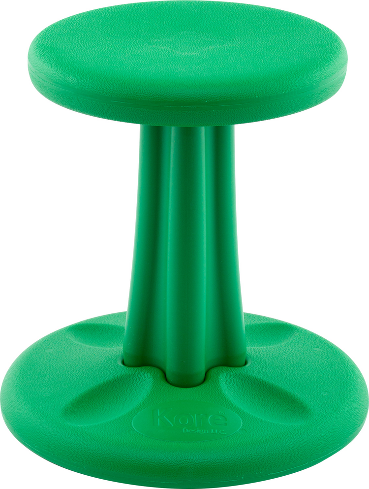 Kore Tabouret oscillant 36cm, Vert