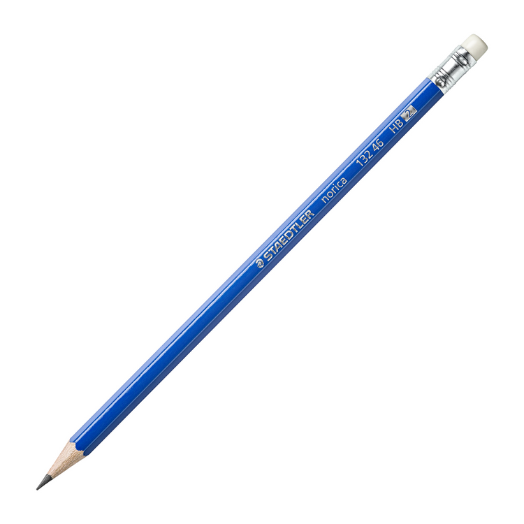 13246CB12A STAEDTLER-Mars CRAYON NORICA VIN. HB SUR CARTE