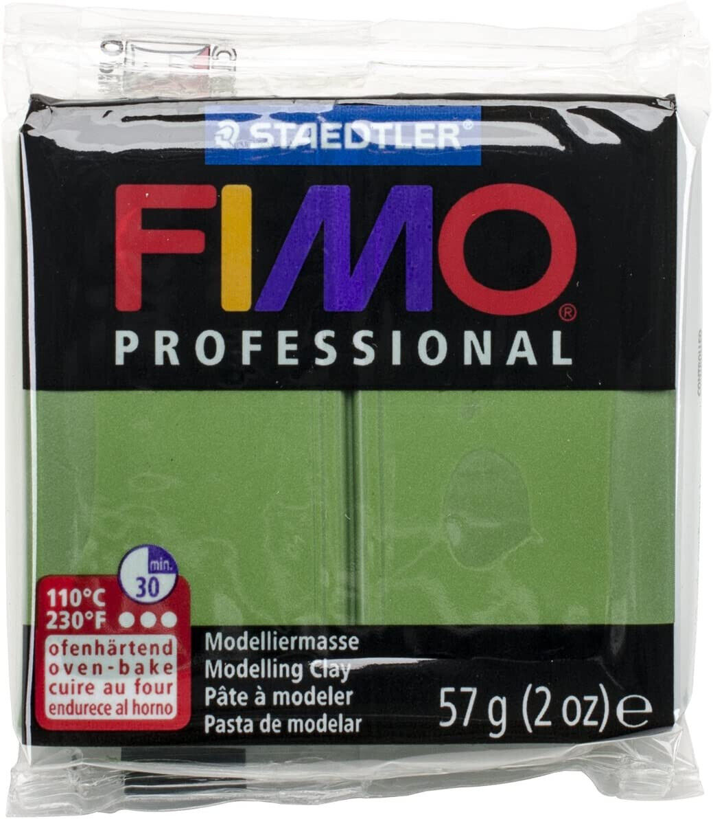 Pâte à modeler Fimo Professional Vert Feuille 57g (2 oz)