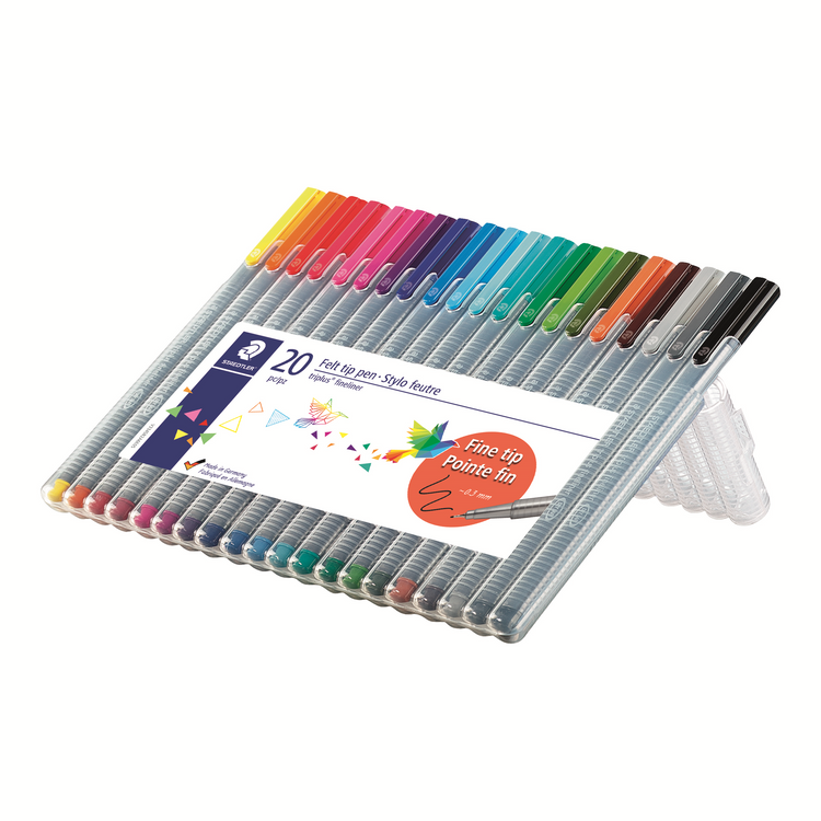 334-SB20A605 STAEDTLER-Mars Limited Stylo Feutre Fin TRIPLUS