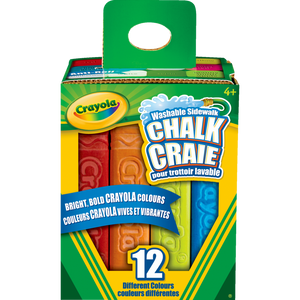 Craie de Trottoir, 12 pièces