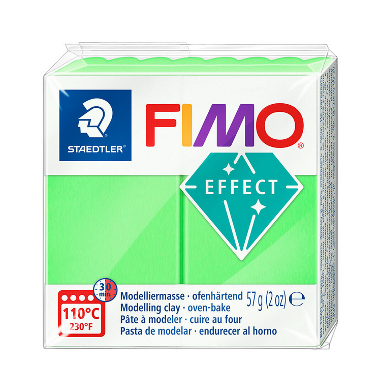 Pâte à modeler Fimo Soft Vert Citron 57g (2 oz)