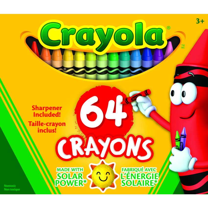 64 Crayons