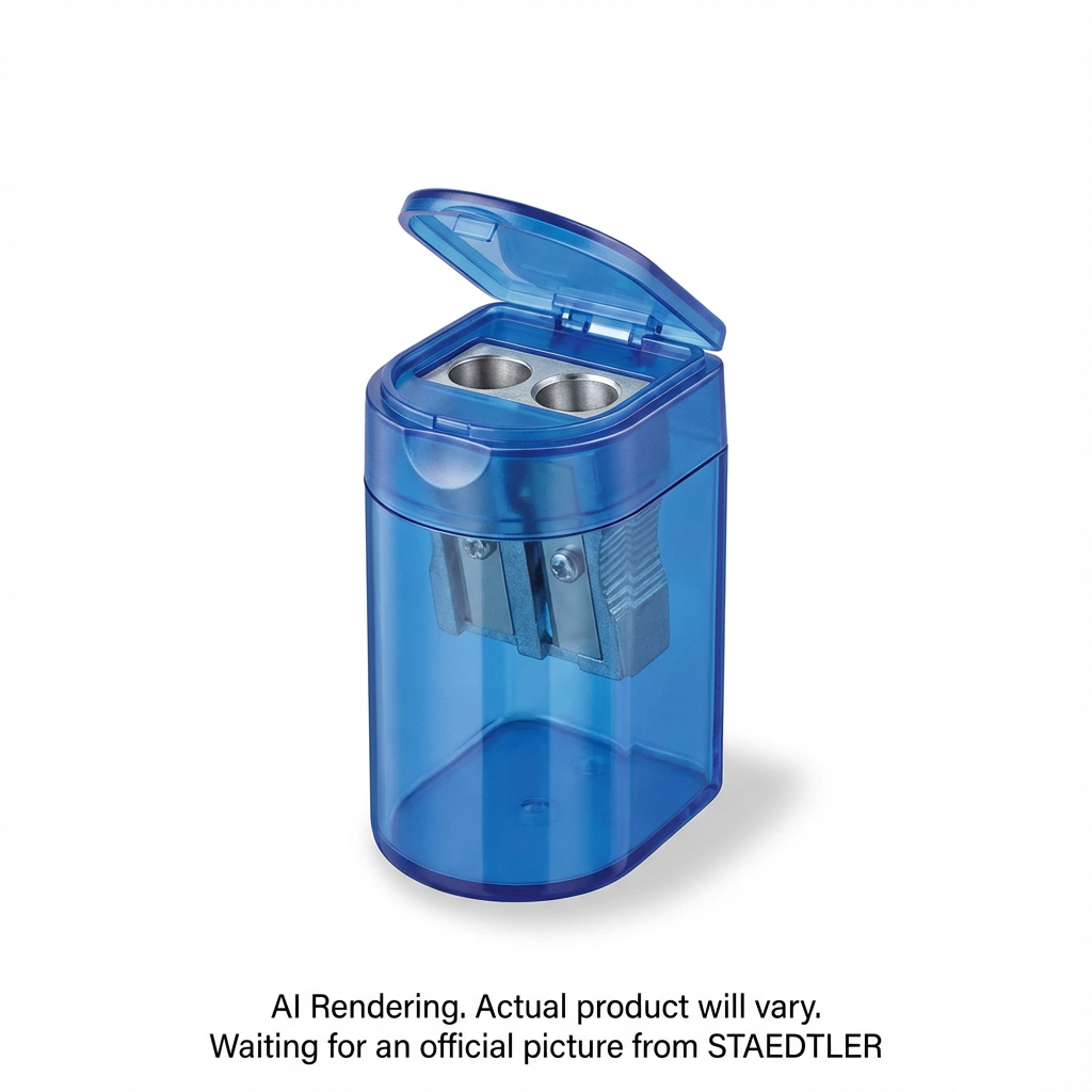 Taille-crayon double trou oblong