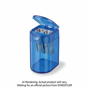 Taille-crayon double trou oblong