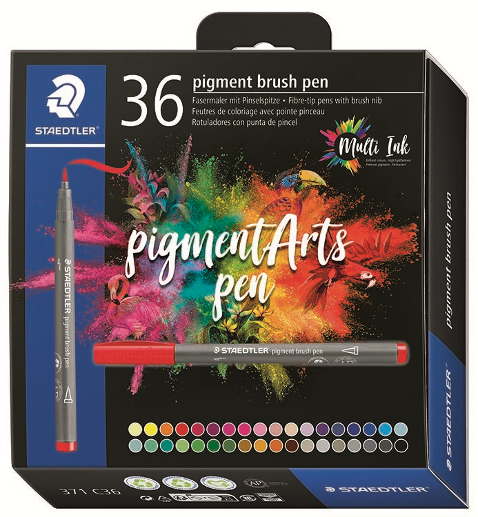 Pinceaux Pigment arts, lot de 36