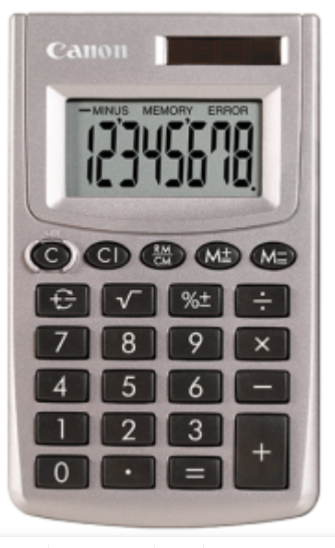 Calculatrice Canon LS-270L Remplace l'article n° LS-270H