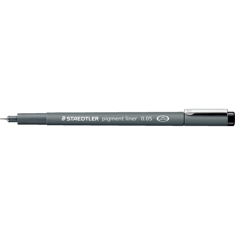 Stylo-liner pigmenté 0,5 mm noir