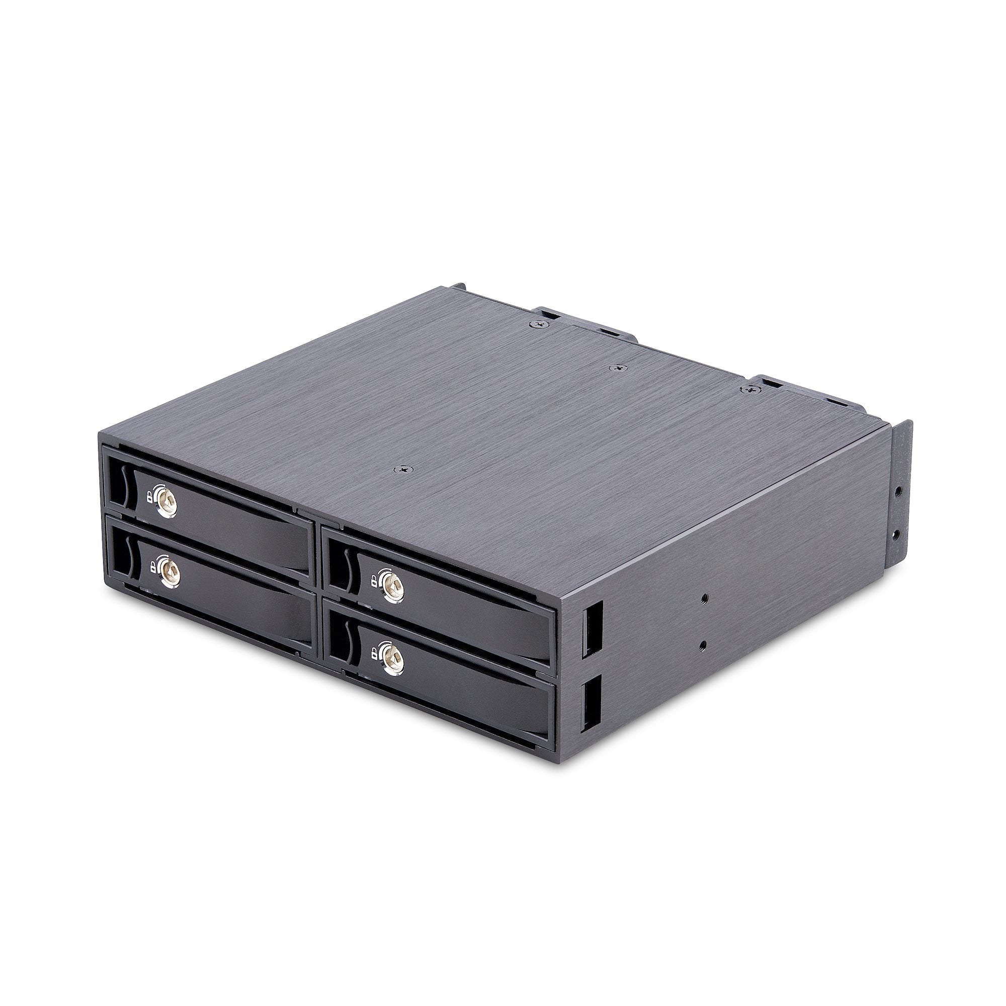 StarTech.com 4U2525-SAS-BACKPLANE Obturateur de baie de lecteur 13,3 cm (5.25") Plateau de stockage de disques Noir - Image 1