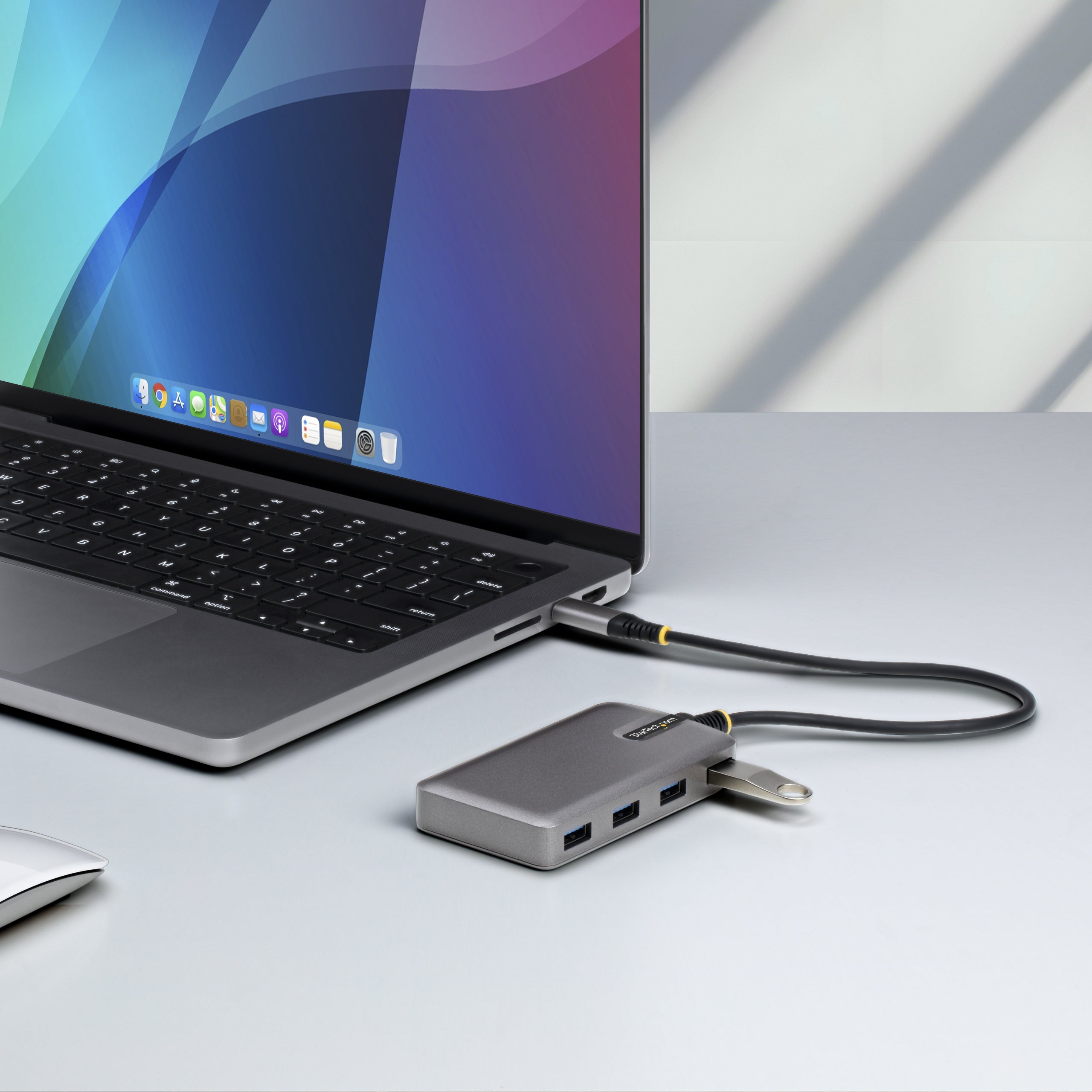 StarTech.com 5G4AB-USB-C-HUB hub & concentrateur USB 3.2 Gen 1 (3.1 Gen 1) Type-C 5000 Mbit/s Gris - Image 7